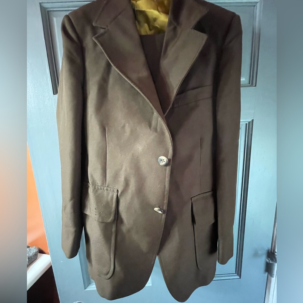 Vintage Palm Beach Brown Suit